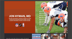 Desktop Screenshot of drjonhyman.com