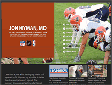 Tablet Screenshot of drjonhyman.com